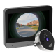 Judas Vidéo Connecté Sans Fil Avec Écran HD 4,3 Pouces Vision Panoramique 360° Détection PIR Audio Bidirectionnel WiFi 2,4 GHz