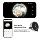 Judas Vidéo Connecté Sans Fil Avec Écran HD 4,3 Pouces Vision Panoramique 360° Détection PIR Audio Bidirectionnel WiFi 2,4 GH...