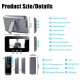 Visiophone Vidéo WiFi Avec Écran 4 Pouces Audio Bidirectionnel Détection PIR Double Batterie IP65 - www.yonis-shop.com