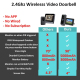 Visiophone Vidéo WiFi Avec Écran 4 Pouces Audio Bidirectionnel Détection PIR Double Batterie IP65 - www.yonis-shop.com