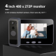 Visiophone Vidéo WiFi Avec Écran 4 Pouces Audio Bidirectionnel Détection PIR Double Batterie IP65 - www.yonis-shop.com