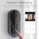 Sonnette Vidéo WiFi 1080p Avec Vision Nocturne Infrarouge Détection PIR Et Interphone Bidirectionnel - www.yonis-shop.com