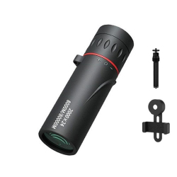 Monoculaire 8x Pour Observation Extérieure En Faible Luminosité Avec Support Smartphone Et Trépied Prisme BAK4 98% Compact - ...