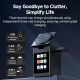 Station De Charge Sans Fil 3 En 1 Avec Enceinte Bluetooth 5.3 Et Écran Tactile Charge Trois Appareils Jusqu’à 15 W - www.yoni...