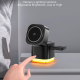 Chargeur Sans Fil Magnétique Pliable 5 En 1 Pour Smartphone Écouteurs Et Montre 25W Avec Câble Rétractable Et Veilleuse LED -...