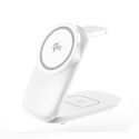 Chargeur Sans Fil Magnétique 3 En 1 Pour Smartphone Montre Connectée Et Écouteurs Rotation 360° Pliable 20 W - www.yonis-shop...