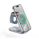 Chargeur Sans Fil Magnétique 3 En 1 Pour Smartphone Montre Connectée Et Écouteurs Rotation 360° Pliable 20 W - www.yonis-shop...
