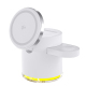 Chargeur Sans Fil Magnétique 4 En 1 Pliable Qi2 25 W Pour Smartphone Montre Connectée Et Écouteurs Avec Éclairage LED - www.y...