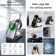 Station De Charge Sans Fil 3 En 1 Pour Smartphone Montre Connectée Et Écouteurs Support Magnétique Pliable Jusqu’à 15 W - www...