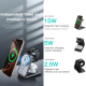 Station De Charge Sans Fil 3 En 1 Pour Smartphone Montre Connectée Et Écouteurs Support Magnétique Pliable Jusqu’à 15 W - www...