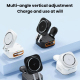 Chargeur Sans Fil Magnétique 3 En 1 15W Pliable Avec Câble Rétractable 80cm Et Support Ajustable Pour Bureau - www.yonis-shop...
