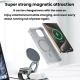 Chargeur Sans Fil Magnétique 3 En 1 15 W Avec Veilleuse LED Colorée Support Pliable Rotatif Pour Téléphone Montre Et Écouteur...