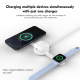 Chargeur Sans Fil Magnétique 3 En 1 Pliable 15 W Pour Smartphone Écouteurs Et Montre Avec Charge Simultanée Et Utilisation Av...