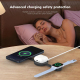 Chargeur Sans Fil Magnétique 3 En 1 Pliable 15 W Pour Smartphone Écouteurs Et Montre Avec Charge Simultanée Et Utilisation Av...
