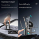 Station De Charge Sans Fil 3 En 1 Pour Smartphone Écouteurs Et Montre Connectée Magnétique Pliable Rotative 15 W - www.yonis-...
