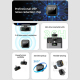 Microphone Cravate Sans Fil 2 En 1 Pour Streaming Extérieur Réduction De Bruit DSP Autonomie Jusqu’à 360 Heures Type C - www....
