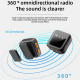 Microphone Cravate Sans Fil 2 En 1 Pour Streaming Extérieur Réduction De Bruit DSP Autonomie Jusqu’à 360 Heures Type C - www....