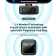 Microphone Cravate Sans Fil 2 En 1 Pour Streaming Extérieur Réduction De Bruit DSP Autonomie Jusqu’à 360 Heures Type C - www....