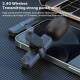 Microphone Cravate Sans Fil Avec Réduction De Bruit DSP Pour Streaming Monitoring Sans Latence Et Recharge Simultanée - www.y...