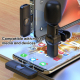 Microphone Cravate Sans Fil Avec Réduction De Bruit DSP Pour Streaming Monitoring Sans Latence Et Recharge Simultanée - www.y...