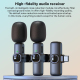 Microphone Cravate Sans Fil Avec Réduction De Bruit DSP Pour Streaming Monitoring Sans Latence Et Recharge Simultanée - www.y...