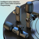 Microphone Cravate Sans Fil Avec Réduction De Bruit DSP Pour Streaming Monitoring Sans Latence Et Recharge Simultanée - www.y...