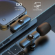 Microphone Cravate Sans Fil Avec Réduction De Bruit DSP Pour Streaming Monitoring Sans Latence Et Recharge Simultanée - www.y...