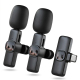 Microphone Lavalier Sans Fil Type C Pour Streaming Réduction De Bruit Monitoring En Temps Réel Autonomie 3 À 4 Heures - www.y...