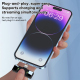 Microphone Cravate Sans Fil Pour Streaming En Direct Réduction De Bruit DSP Son Omnidirectionnel Type C Et 8 Broches - www.yo...