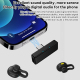 Microphone Cravate Sans Fil Pour Streaming Réduction De Bruit DSP Capture Omnidirectionnelle Autonomie 6 À 8 Heures - www.yon...