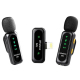 Microphone Cravate Sans Fil 2,4 GHz Pour Streaming Et Réunions Réduction De Bruit DSP Autonomie 10 Heures Prise 8 Broches - w...