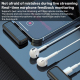 Microphone Cravate Sans Fil Pour Streaming En Direct Réduction De Bruit DSP Captation Omnidirectionnelle À 360 Degrés En Temp...