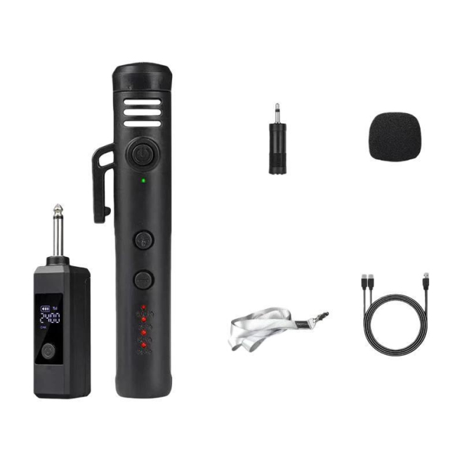 Microphone Sans Fil À Condensateur Pour Enseignement Avec Amplification Vocale Réduction Du Bruit DSP Et Portée 30 M - www.yo...