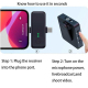 Microphone Cravate Sans Fil Bi-Canal Avec Réduction De Bruit Pour Smartphones USB-C Et 8 Pin 6 À 10 H D’Autonomie - www.yonis...