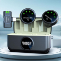 Microphone Sans Fil Cravate Type C Pour Streaming R&eacute;duction De Bruit Bo&icirc;tier De Charge Autonomie 4 &Agrave; 5 Heures - www.yonis-sho...