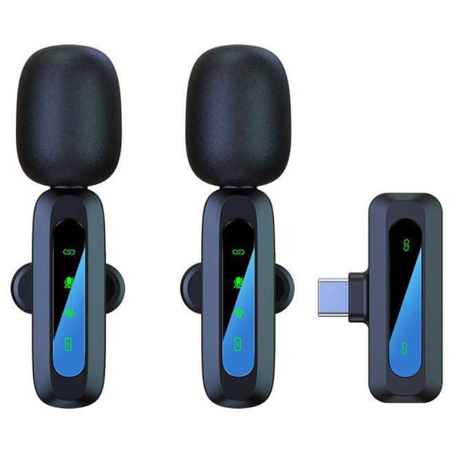 Microphone Cravate Sans Fil Pour Streaming Avec Réduction Du Bruit Type C Et Autonomie De 3 À 4 Heures - www.yonis-shop.com