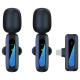 Microphone Cravate Sans Fil Pour Streaming Réduction Du Bruit DSP 2,4 GHz Écoute En Temps Réel Autonomie 3 À 4 Heures - www.y...