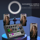 Kit Karaoké Et Podcast Avec Carte Son Bluetooth 16 Effets Réduction Du Bruit Et Microphone Condensateur Cardioïde - www.yonis...