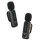 Microphone Cravate Sans Fil Type C Pour Streaming Avec Réduction De Bruit DSP Monitoring Sans Latence Et Socle De Charge - ww...