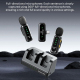 Microphone Cravate Sans Fil Type C Pour Streaming Avec Réduction De Bruit DSP Monitoring Sans Latence Et Socle De Charge - ww...