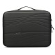 Sacoche Ordinateur Portable Homme Pour Travail Et Déplacement Imperméable Rembourrée Grande Capacité Compartiments Organisés