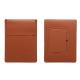 Housse Ordinateur Portable 15 À 16 Pouces Avec Support Réglable Antichoc Imperméable Et Tapis De Souris en Cuir - www.yonis-s...