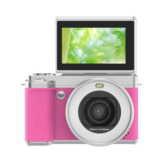 Appareil Photo Numérique 5K À Double Objectif Pour Selfies Écran Pivotant 180° Zoom 18X Et WiFi - www.yonis-shop.com