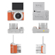 Appareil Photo Numérique 5K À Double Objectif Pour Selfies Écran Pivotant 180° Zoom 18X Et WiFi - www.yonis-shop.com