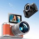 Appareil Photo Numérique 5K À Double Objectif Pour Selfies Écran Pivotant 180° Zoom 18X Et WiFi - www.yonis-shop.com