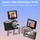 Appareil Photo Numérique 4K Pour Vlogging 64MP Zoom Optique 6x Écran Orientable À 180° WiFi Stabilisation Électronique - www....