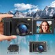 Caméscope Numérique Portable Pour Vidéo Et Photo Avec Carte Mémoire 128 Go Stabilisation Électronique Et Fonction Webcam - ww...