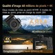 Caméscope Numérique 4K Portable 68 MP Avec Viseur DSLR Et Mise Au Point AF MF - www.yonis-shop.com