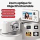 Appareil Photo Numérique Pour Photos Et Vidéos 5K 64 Mpx Interpolés Double Objectif Zoom Optique 6x - www.yonis-shop.com