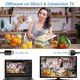Caméscope Numérique Portable 4K 64 MP Avec Zoom Numérique 18x Écran Tactile 4 Pouces Et WiFi - www.yonis-shop.com